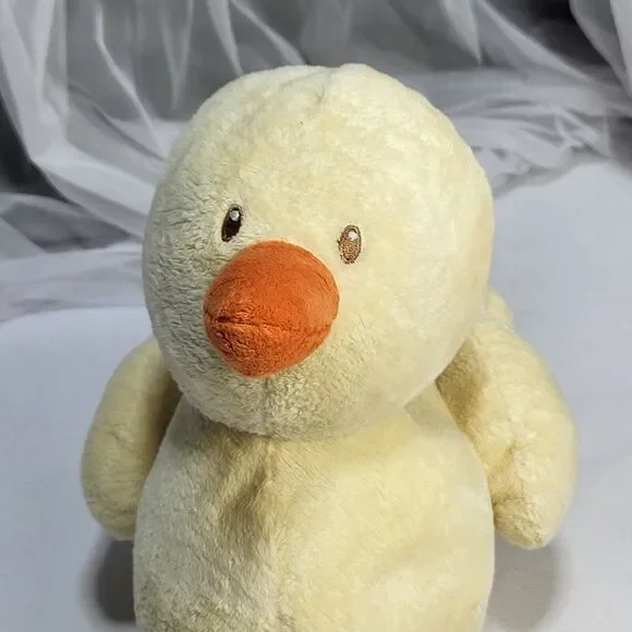 Baby Gund 9" Webber Yellow Duck Stuffed Animal Plush Nursery Time Lovey - Picture 1 of 10